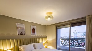 Apartemen Deluks, pemandangan kota