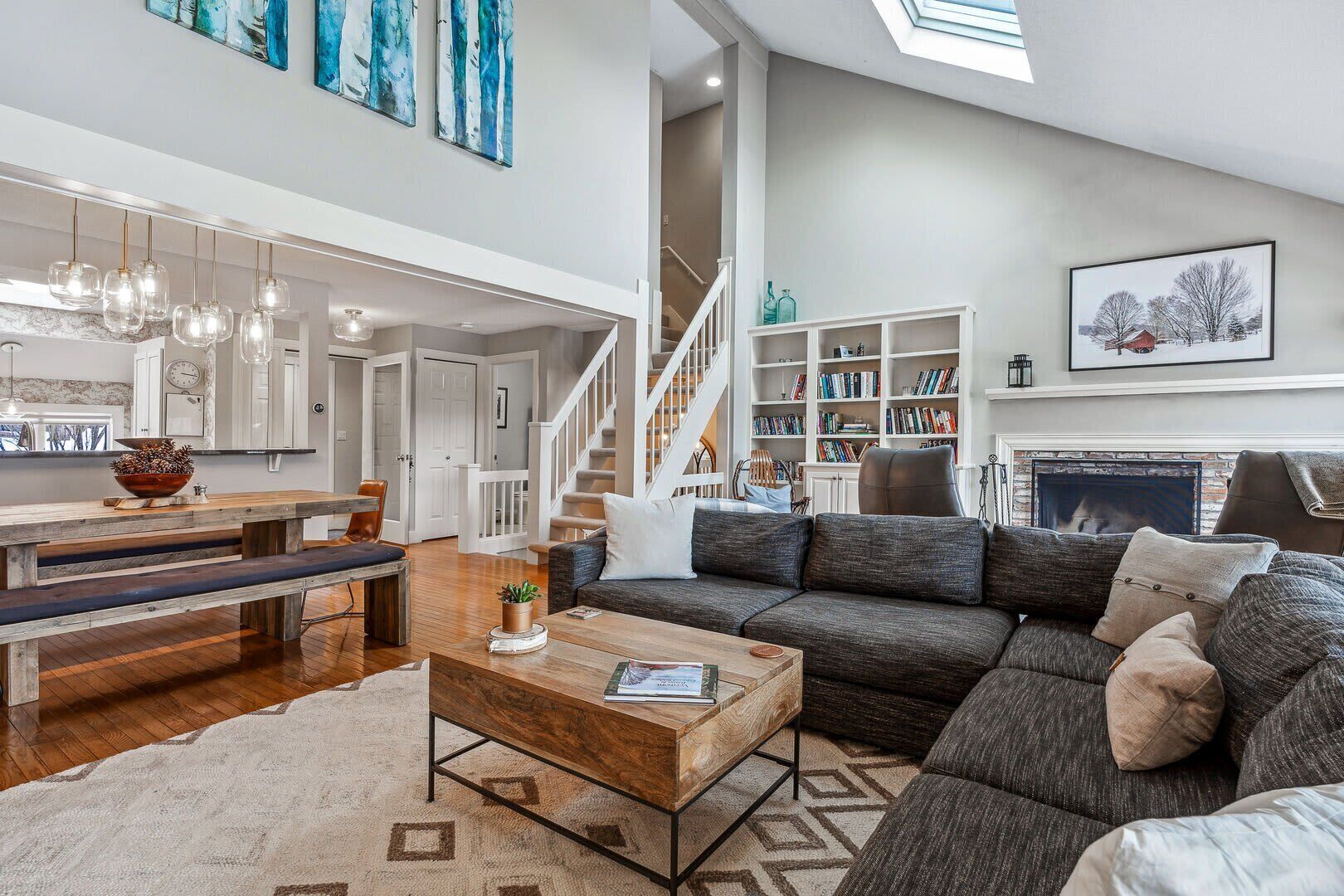 Televisie en een kantoor