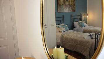 2 chambres, lit parapluie, Wi-Fi gratuit, draps fournis