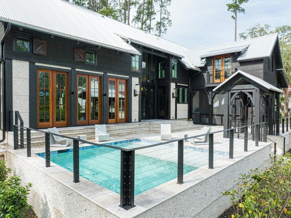 Pool - Spectacular Modern Barn w/ Pool & River Views (Bluffton)