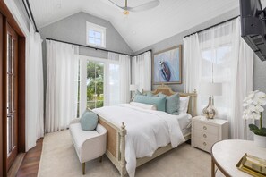 2 bedrooms, iron/ironing board, WiFi, bed sheets - Luxurious River View Cottage w/ Private Pool (Bluffton)