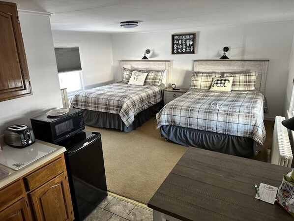 1 makuuhuone, vuodevaatteet