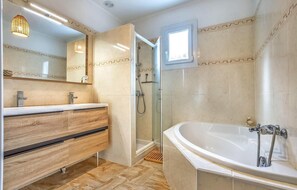Shower, hair dryer