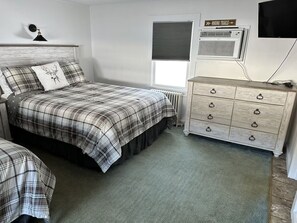 1 makuuhuone, vuodevaatteet