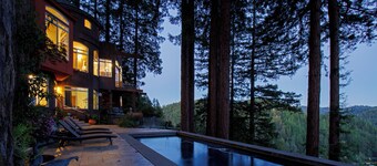 Palazzo Marzino; Redwood Forest & Russian River Valley Views + Pool & Hot Tub