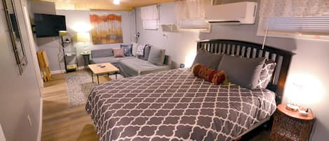 1 habitación, escritorio, wifi gratis y ropa de cama