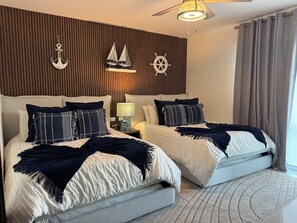3 bedrooms, desk, iron/ironing board, free WiFi