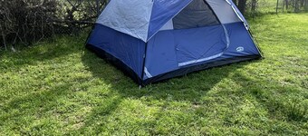 Eclipse Camping on Peaceful Mini Farm F1