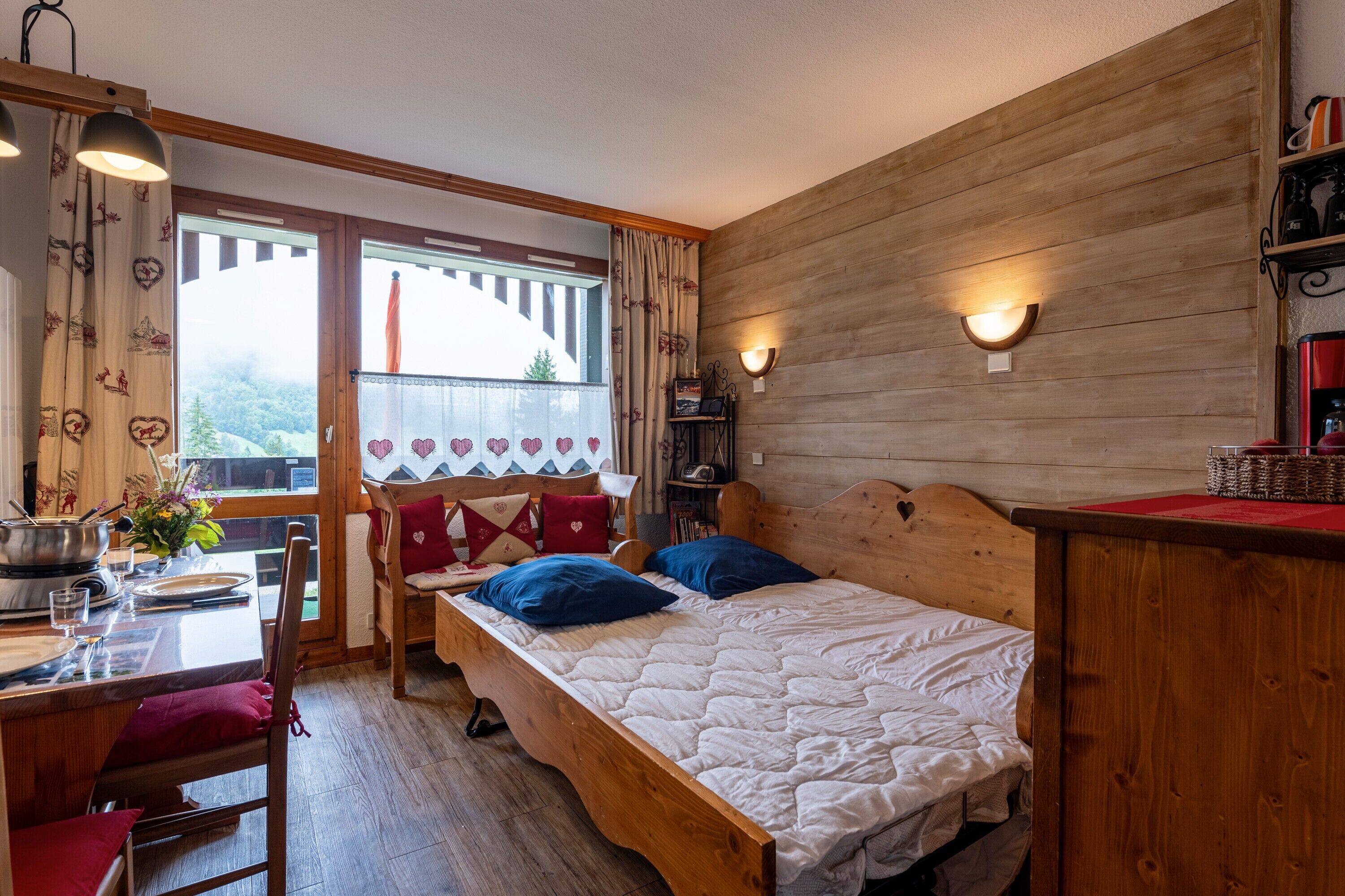 1 Schlafzimmer, Bügeleisen/Bügelbrett