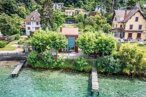 Villa 'Otoctone Bord Du Lac Léman' avec vue sur le lac, Wi-Fi et climatisation