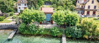 Villa 'Otoctone Bord Du Lac Léman' with Lake View, Wi-Fi and Air Conditioning