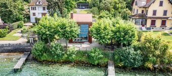 Villa 'Otoctone Bord Du Lac Léman' with Lake View, Wi-Fi and Air Conditioning