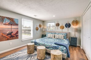 3 habitaciones, tabla de planchar con plancha, cuna de viaje y wifi