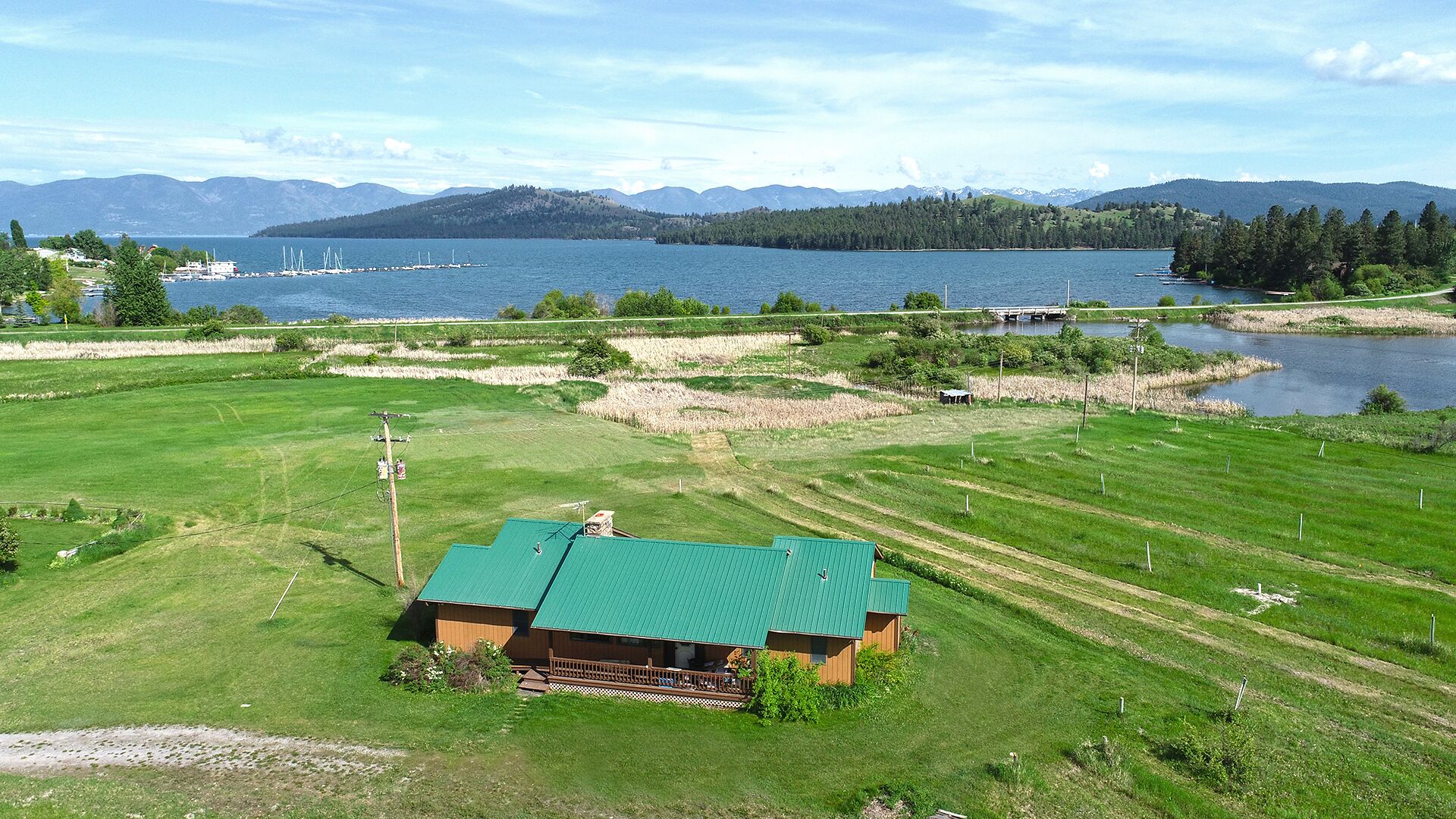 Enjoy all Flathead Lake has to offer in this comfortable house in Dayton, MT. 
