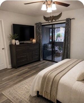 4 bedrooms, iron/ironing board, travel cot, free WiFi