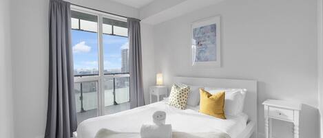 1 makuuhuone, silitysrauta/-lauta, ilmainen Wi-Fi, vuodevaatteet