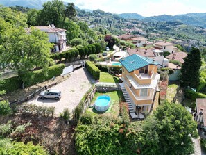 Exterior - Stunning villa with WIFI, A/C, TV, terrace, pets allowed and panoramic view, close to Viareggio (Corsanico-bargecchia)