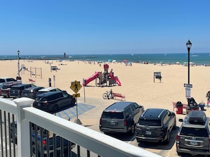 On the beach