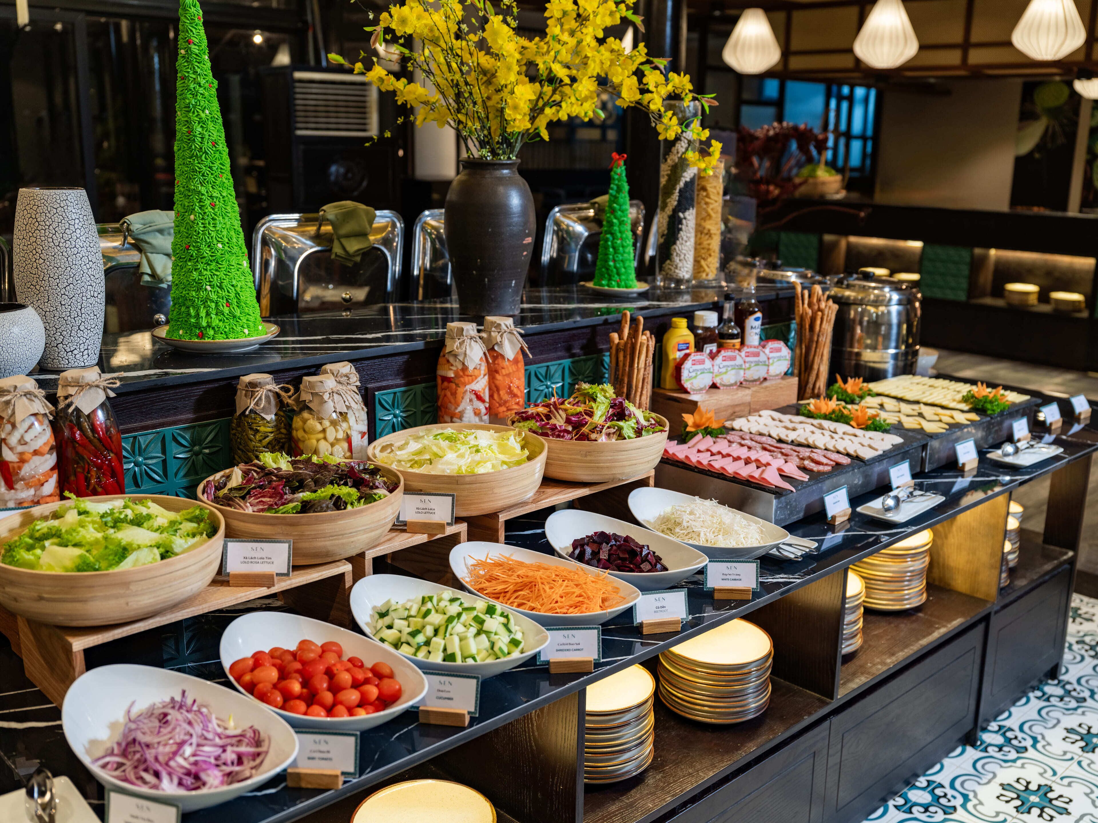 Tägliches inbegriffenes Frühstücksbuffet