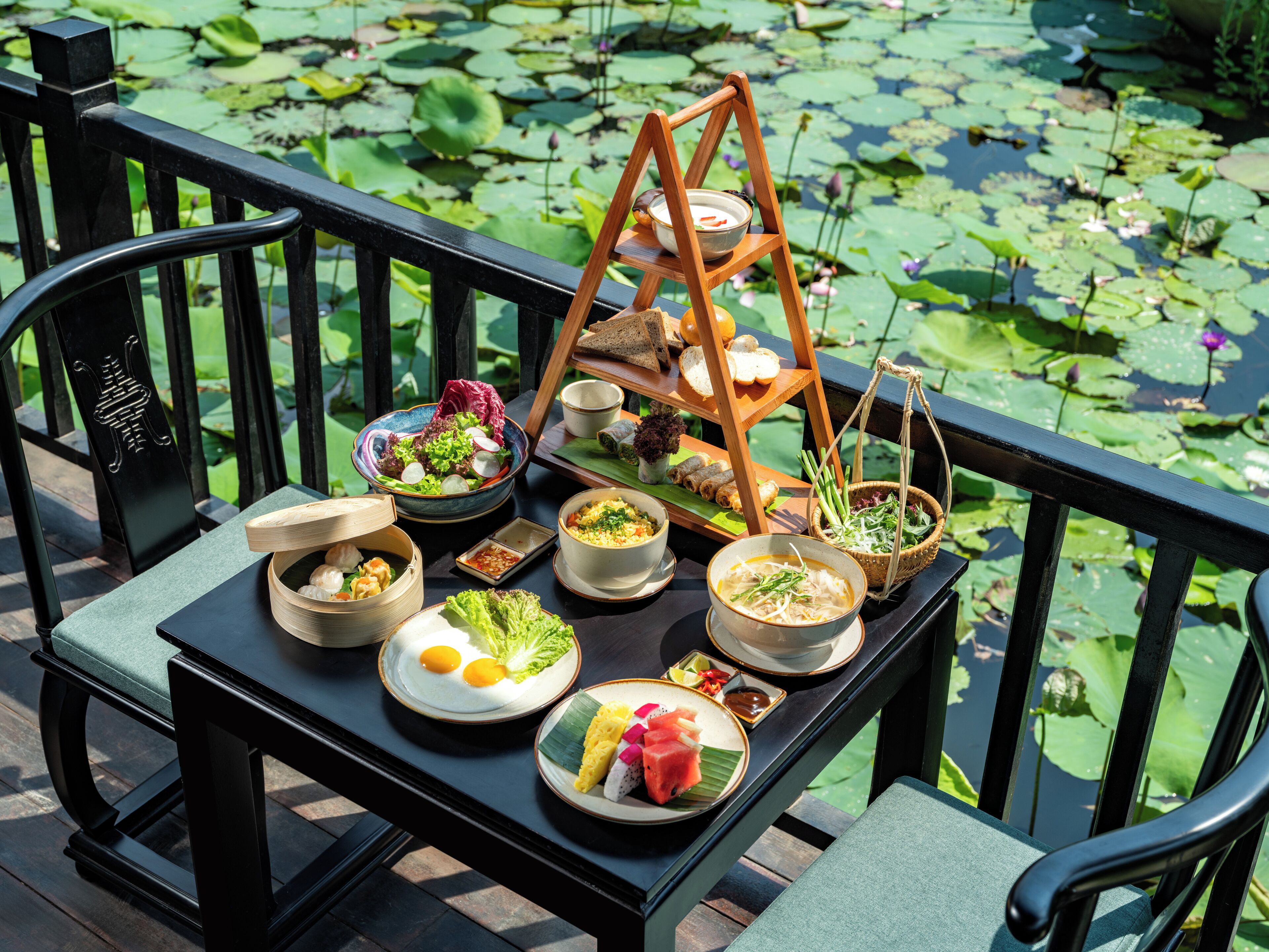 Frokostbuffé er inkludert hver dag