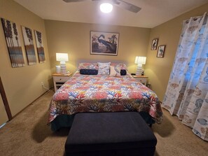 2 bedrooms, desk, iron/ironing board, free WiFi