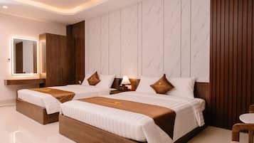 Deluxe-værelse til 4 personer | 1 soveværelse, minibar, skrivebord, gratis Wi-Fi