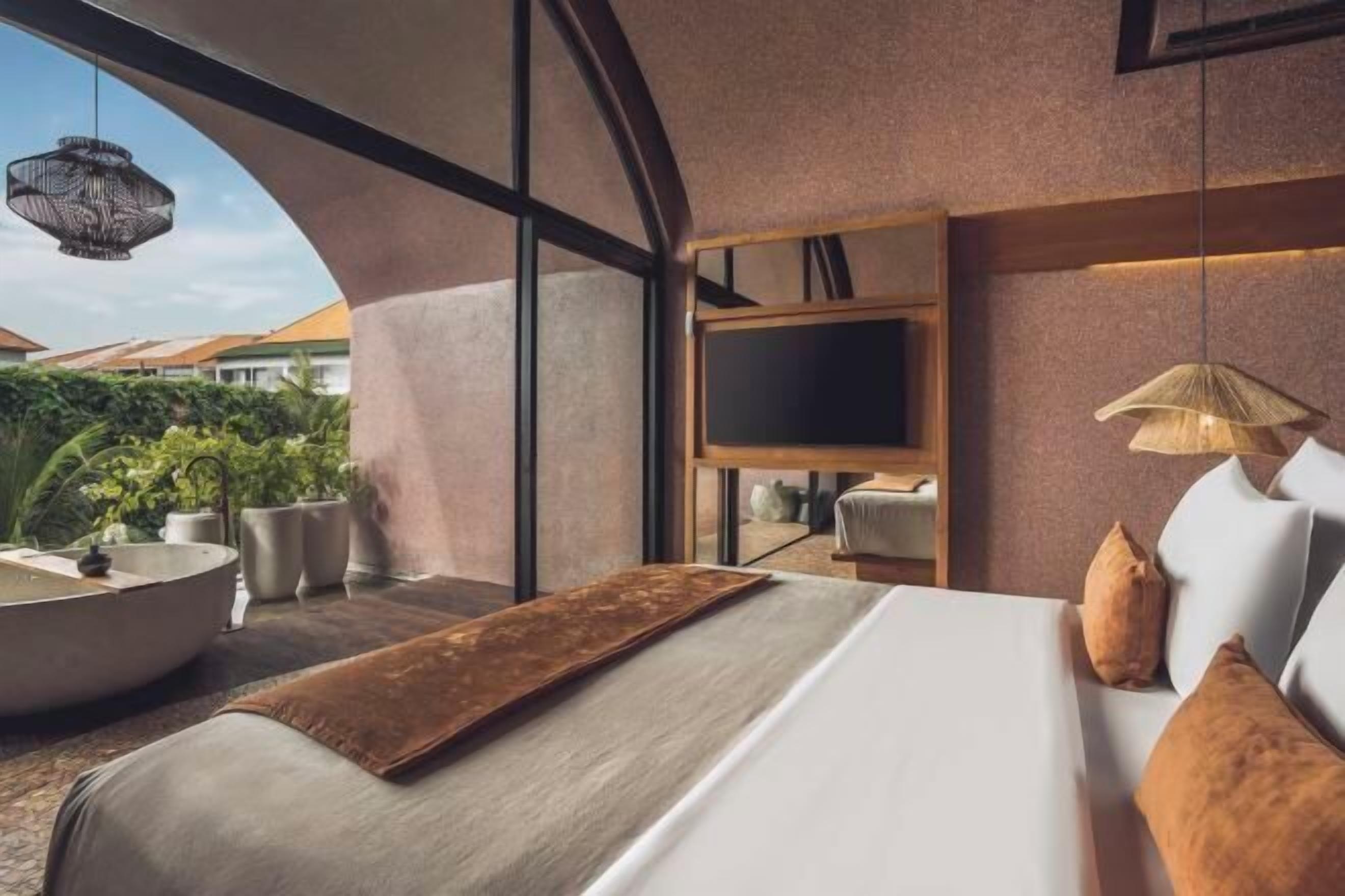 Literie hypoallergénique, minibar, coffres-forts dans les chambres