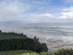 Aan het strand