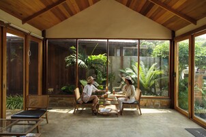 Zona de estar del vestíbulo