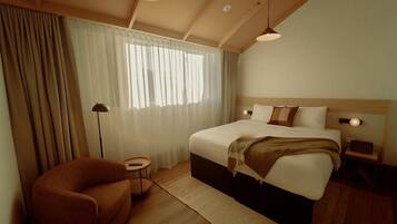 尊荣开间套房, 1 张特大床 | 免费 WiFi、床单