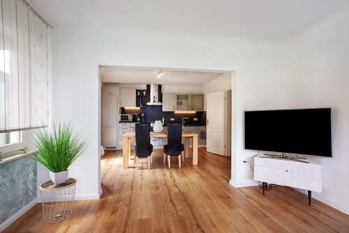 Ferienwohnung 'Sennefeeling' mit privater Terrasse, Gemeinschaftsgarten und Wi-Fi