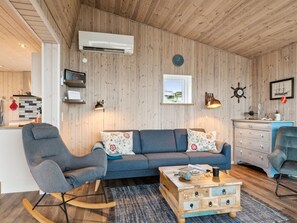 Televisie en een open haard