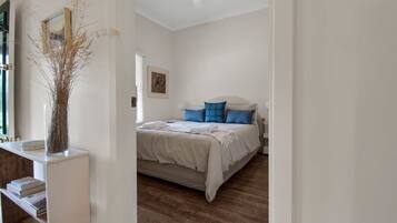 2 sovrum, strykjärn/strykbräda, resesäng och wi-fi