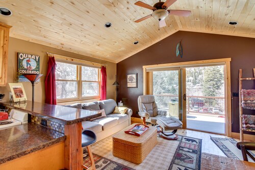 Cozy Ouray Hideaway: Mountain Views, Steps to Main