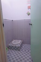 Ducha, toallas, jabón