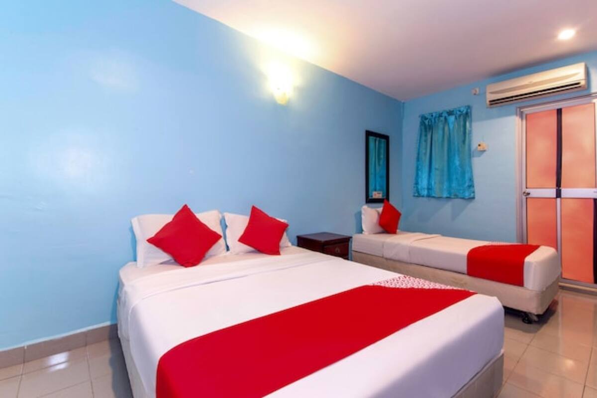 Chambre Triple Familiale, salle de bains privée