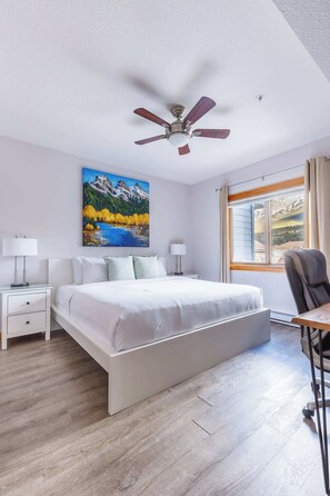 2 多间卧室、办公桌、熨斗/熨衣板、旅行婴儿床