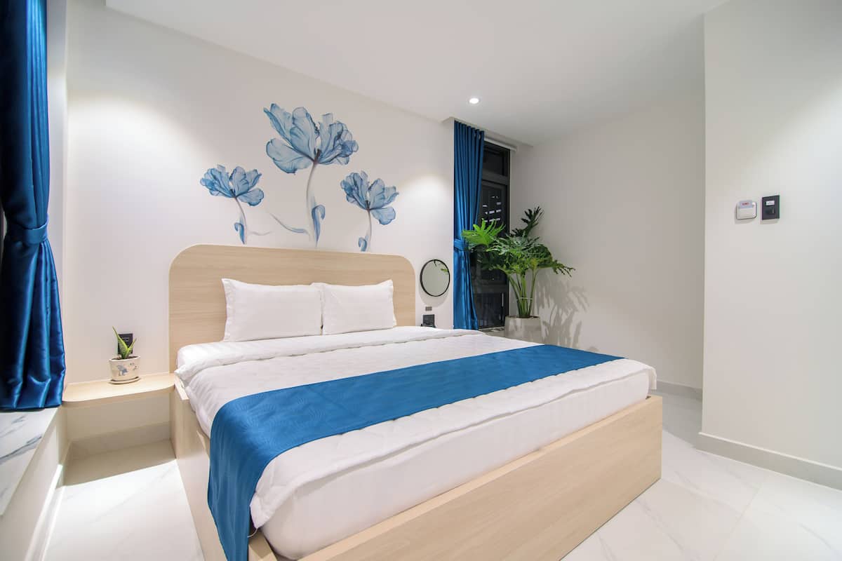 ห้องซูพีเรียดับเบิล | โต๊ะทำงาน, Wi-Fi ฟรี, ผ้าปูที่นอน
