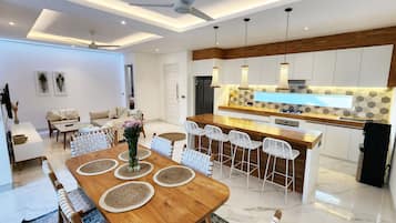 Luxury-Villa, 2 Schlafzimmer, eigener Pool | Wohnbereich