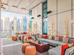 Sitzecke in der Lobby