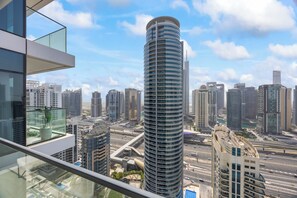Deluxe appartement | Uitzicht vanaf balkon