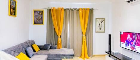 Smart-tv en een stereo