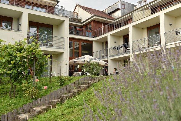 Façade de l’hébergement