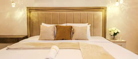 3 bedrooms, Egyptian cotton sheets, premium bedding