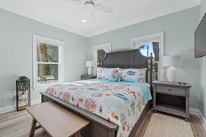 2 bedrooms, free WiFi, bed sheets, wheelchair access