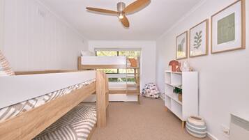 3 bedrooms, iron/ironing board, travel crib, WiFi