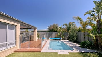 Una piscina riscaldata