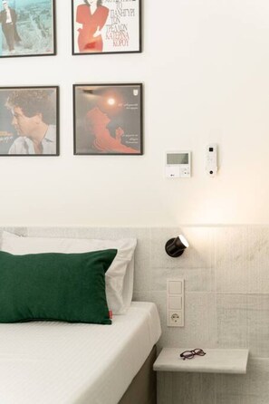 1 bedroom, desk, iron/ironing board, travel cot