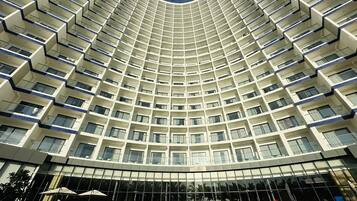 Façade de l’hébergement