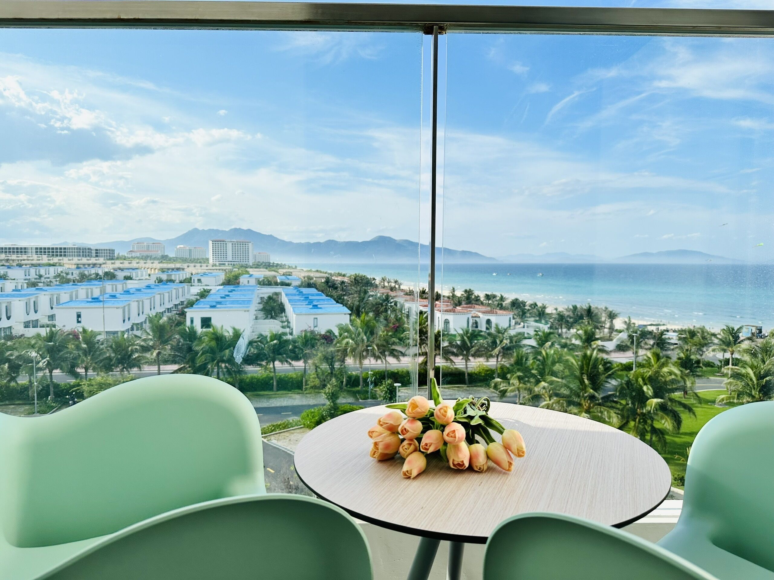 Premier Twin Room, Beach View | In-room safe, blackout curtains, iron/ironing board, free WiFi